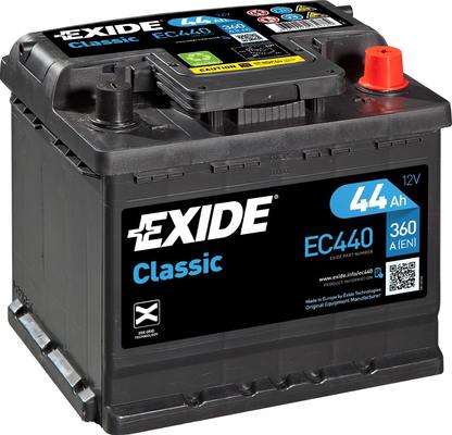 EXIDE CLASSIC Akkumulátor, szgk EC440