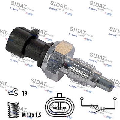 SIDAT Tolatólampa kapcsoló 3.234204_SIDAT