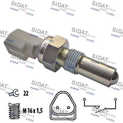 SIDAT Tolatólampa kapcsoló 3.234226_SIDAT