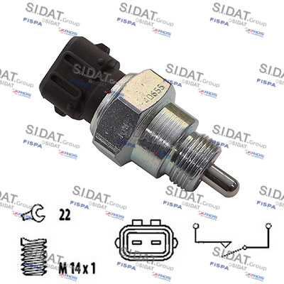 SIDAT Tolatólampa kapcsoló 3.234227_SIDAT