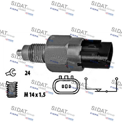 SIDAT Tolatólampa kapcsoló 3.234275_SIDAT