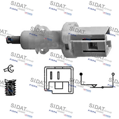 SIDAT Féklámpa kapcsoló 5.140024_SIDAT