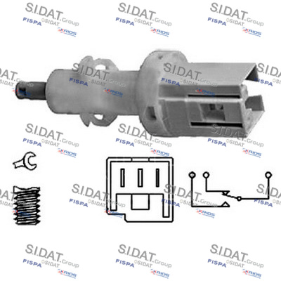 SIDAT Féklámpa kapcsoló 5.140025_SIDAT