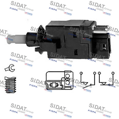 SIDAT Féklámpa kapcsoló 5.140028_SIDAT