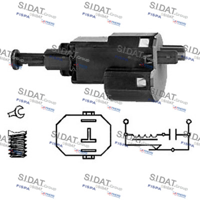 SIDAT Féklámpa kapcsoló 5.140051_SIDAT