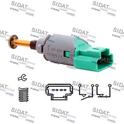 SIDAT Féklámpa kapcsoló 5.140085_SIDAT
