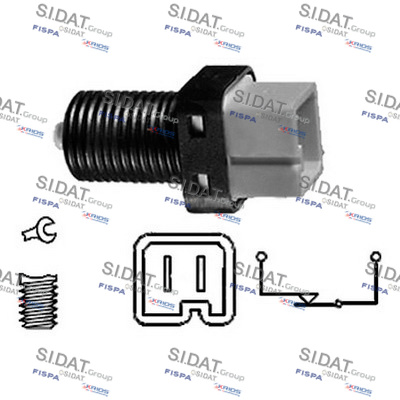 SIDAT Féklámpa kapcsoló 5.140089_SIDAT