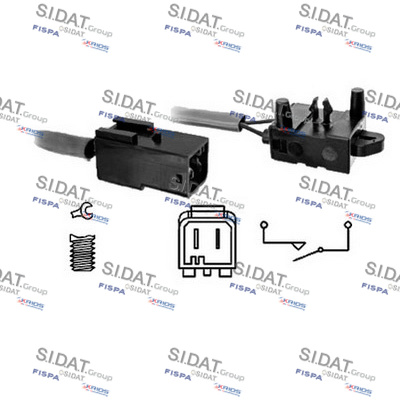 SIDAT Féklámpa kapcsoló 5.140090_SIDAT