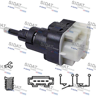 SIDAT Féklámpa kapcsoló 5.140100_SIDAT