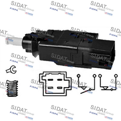 SIDAT Féklámpa kapcsoló 5.140119_SIDAT