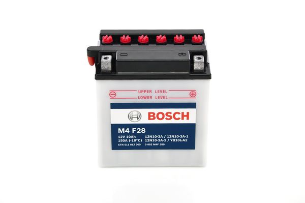 BOSCH Akkumulátor, motorkerékpár 0092M4F280_BOSCH