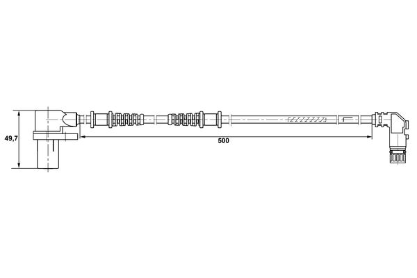 BOSCH ABS jeladó 0265006266_BOSCH