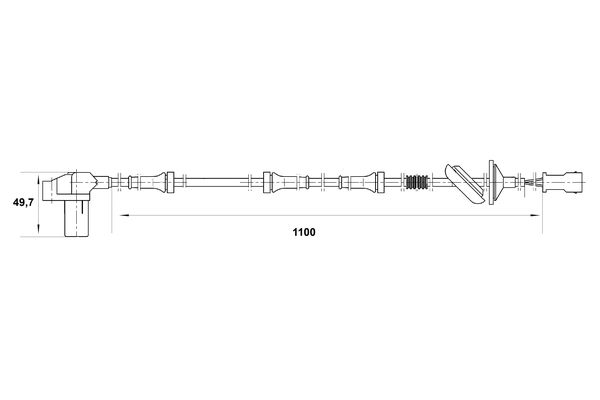 BOSCH ABS jeladó 0265006565_BOSCH