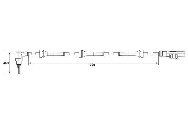 BOSCH ABS jeladó 0265007636_BOSCH