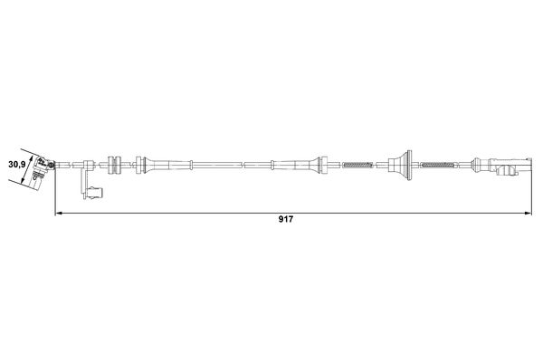 BOSCH ABS jeladó 0265007688_BOSCH