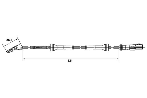 BOSCH ABS jeladó 0265007937_BOSCH