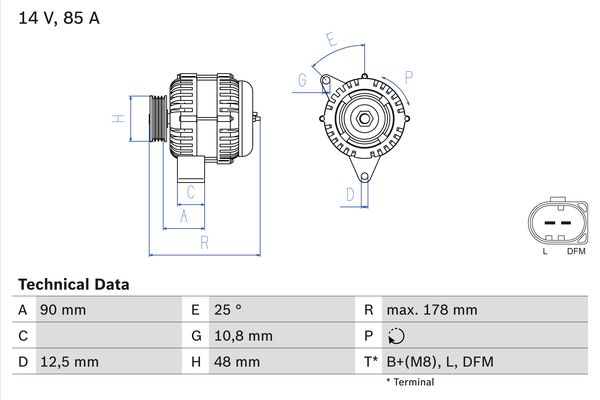 BOSCH Generátor 0986042470_BOSCH