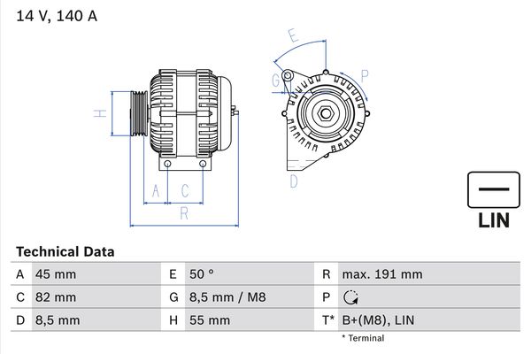 BOSCH Generátor 0986047380_BOSCH