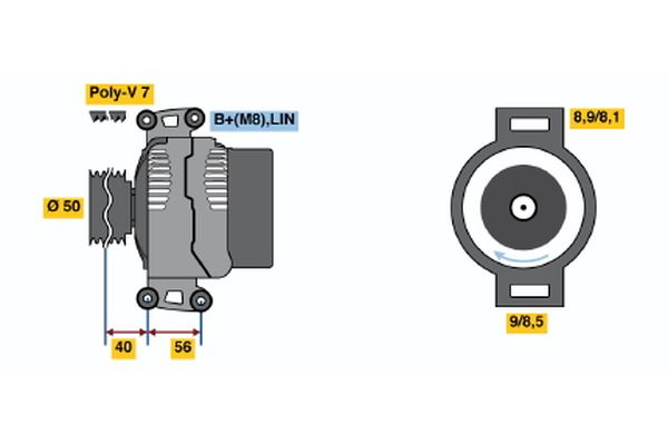 BOSCH Generátor 0986047790_BOSCH