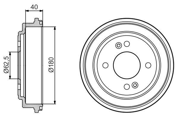 BOSCH Fékdob 0986477216_BOSCH