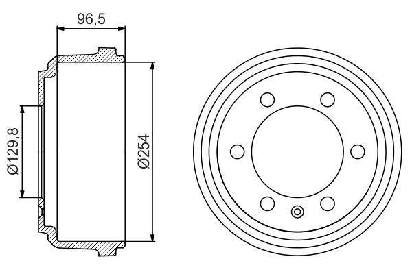 BOSCH Fékdob 0986477218_BOSCH