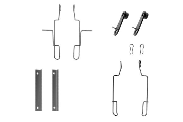 BOSCH Tartozékkészlet, tárcsafékbetét 1987474214_BOSCH