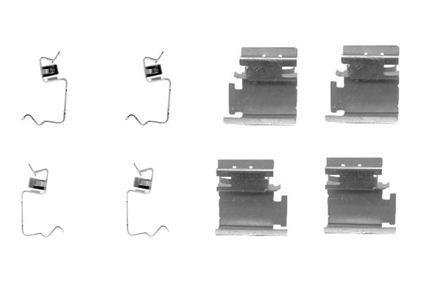 BOSCH Tartozékkészlet, tárcsafékbetét 1987474311_BOSCH