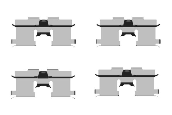 BOSCH Tartozékkészlet, tárcsafékbetét 1987474438_BOSCH