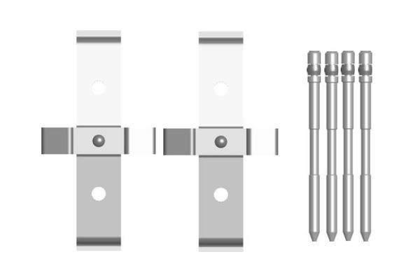 BOSCH Tartozékkészlet, tárcsafékbetét 1987474440_BOSCH