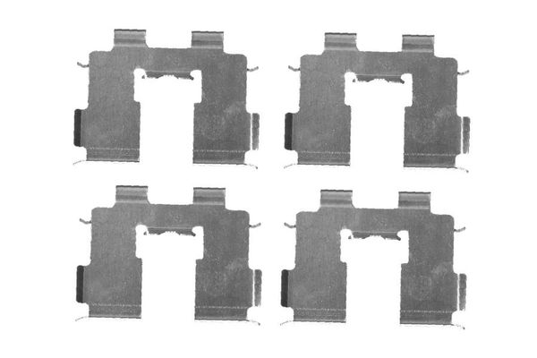 BOSCH Tartozékkészlet, tárcsafékbetét 1987474452_BOSCH