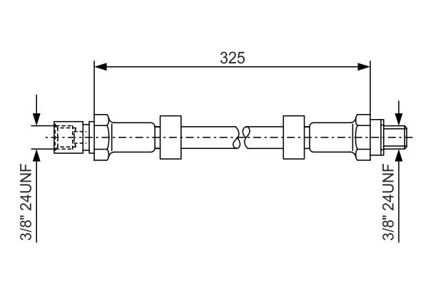 BOSCH Gumifékcső 1987476130_BOSCH