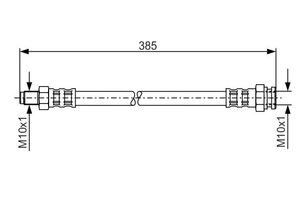 BOSCH Gumifékcső 1987481018_BOSCH