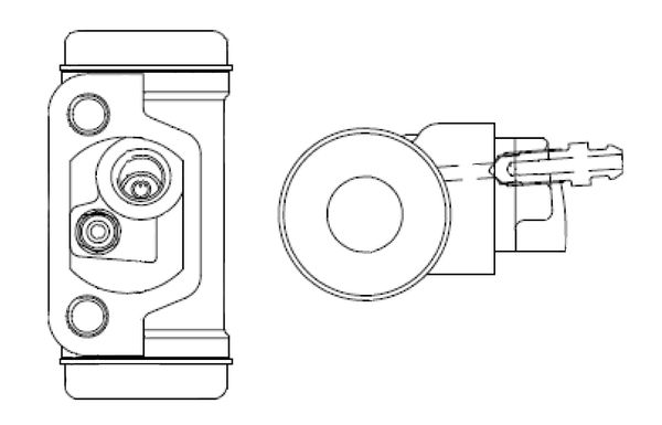 BOSCH Fékmunkahenger F026002357_BOSCH