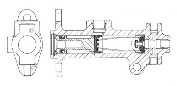 BOSCH Főfékhenger F026003015_BOSCH