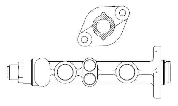 BOSCH Főfékhenger F026003944_BOSCH