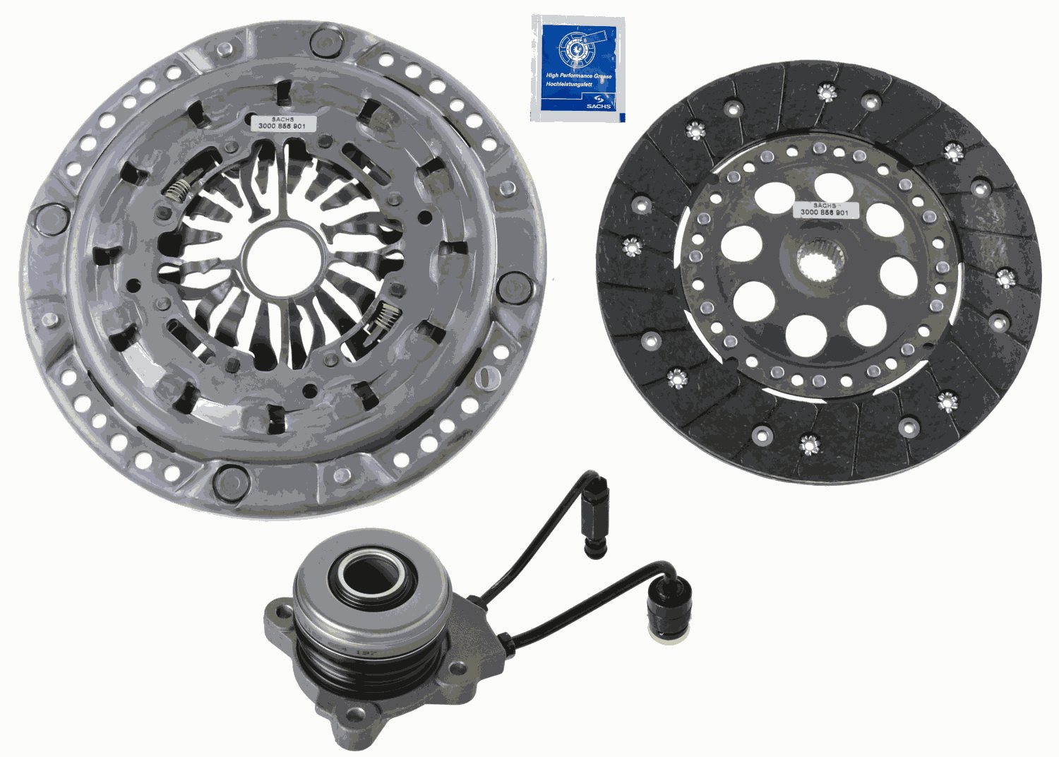 SACHS Kuplungszett (3db) 3000990049_S