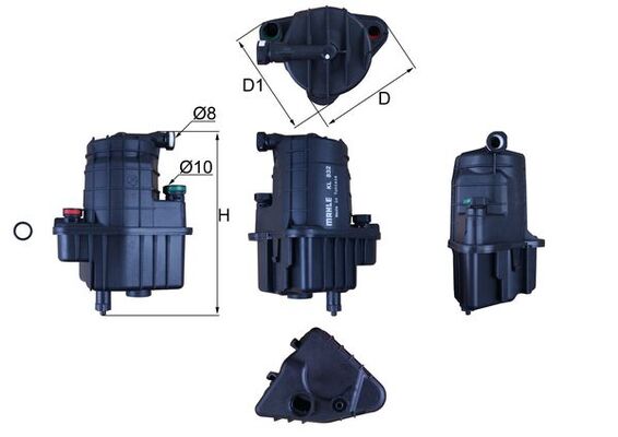 KNECHT Üzemanyagszűrő KL832D_KNECHT