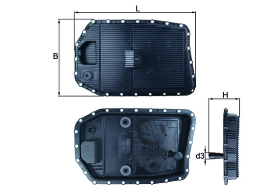 KNECHT Szűrő, automataváltó HX154_KNECHT