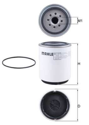 KNECHT Üzemanyagszűrő KC377D_KNECHT