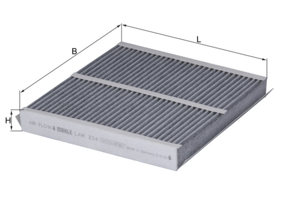 KNECHT Pollenszűrő LAK234_KNECHT