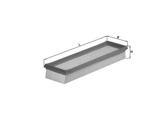 KNECHT Levegőszűrő LX509_KNECHT