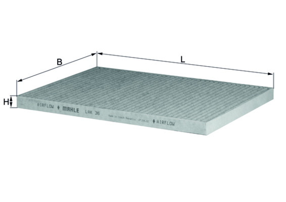 KNECHT Pollenszűrő LAK36_KNECHT