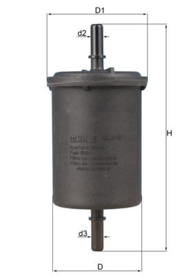 KNECHT Üzemanyagszűrő KL416/1_KNECHT