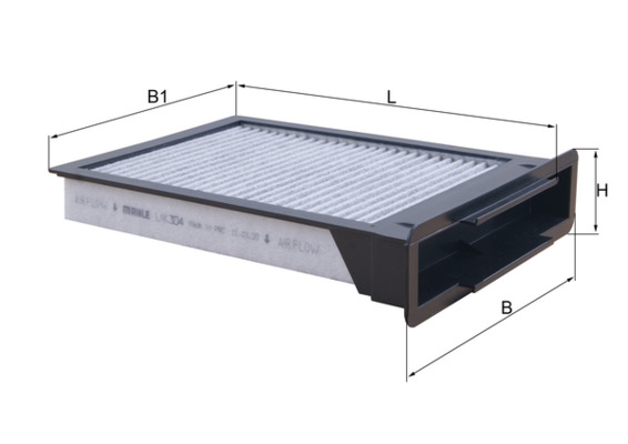 KNECHT Pollenszűrő LAK304_KNECHT