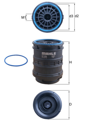 KNECHT Üzemanyagszűrő KC634D_KNECHT