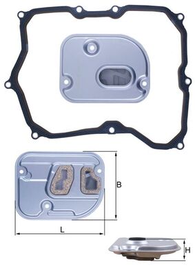 KNECHT Szűrő, automataváltó HX236D_KNECHT