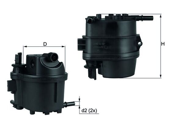 KNECHT Üzemanyagszűrő KL779_KNECHT