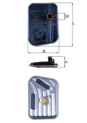 KNECHT Szűrő, automataváltó HX273_KNECHT