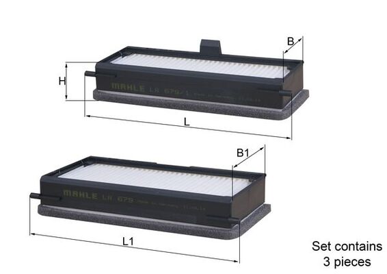 KNECHT Pollenszűrő LA679/S_KNECHT