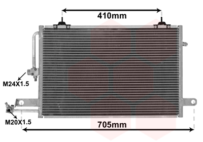 VAN WEZEL Klímahűtő 03005117_VW